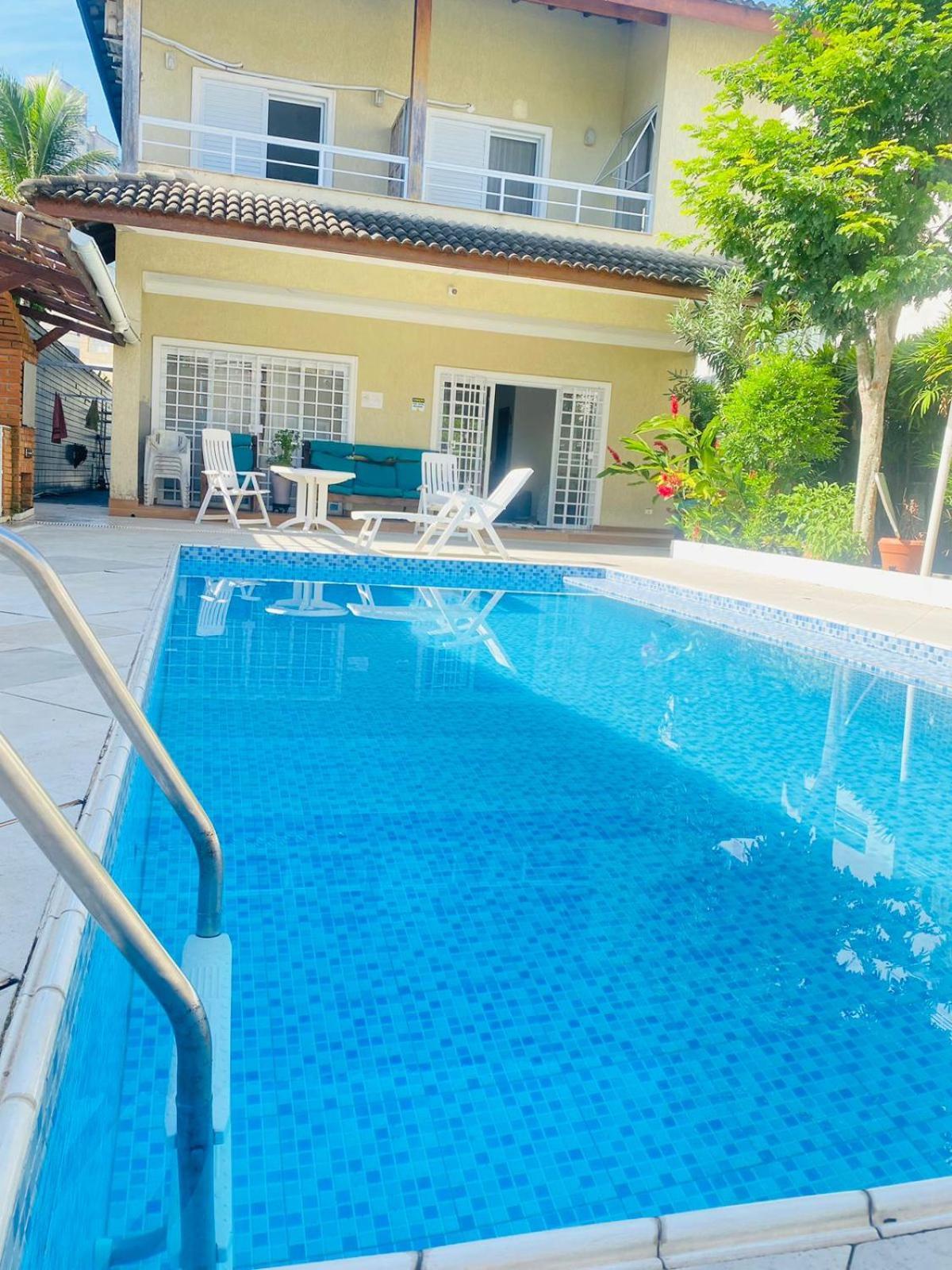 Pousada do Tio Cido - 50 metros da praia da Enseada Guarujá Exterior foto