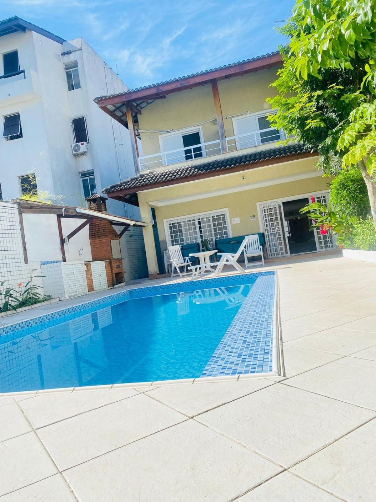 Pousada do Tio Cido - 50 metros da praia da Enseada Guarujá Exterior foto
